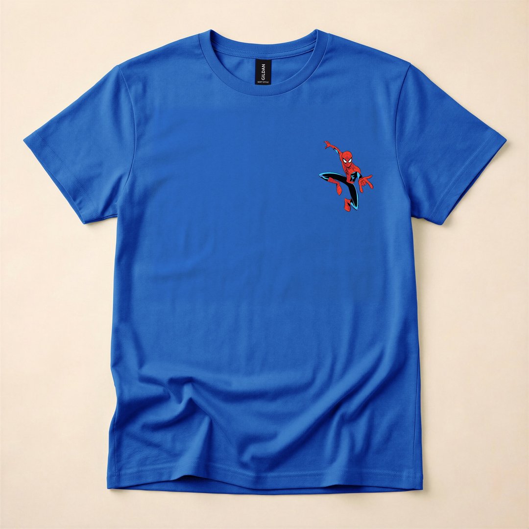 Spider-Man Classic Pocket Art Wall-Crawler T-Shirt - photo 3