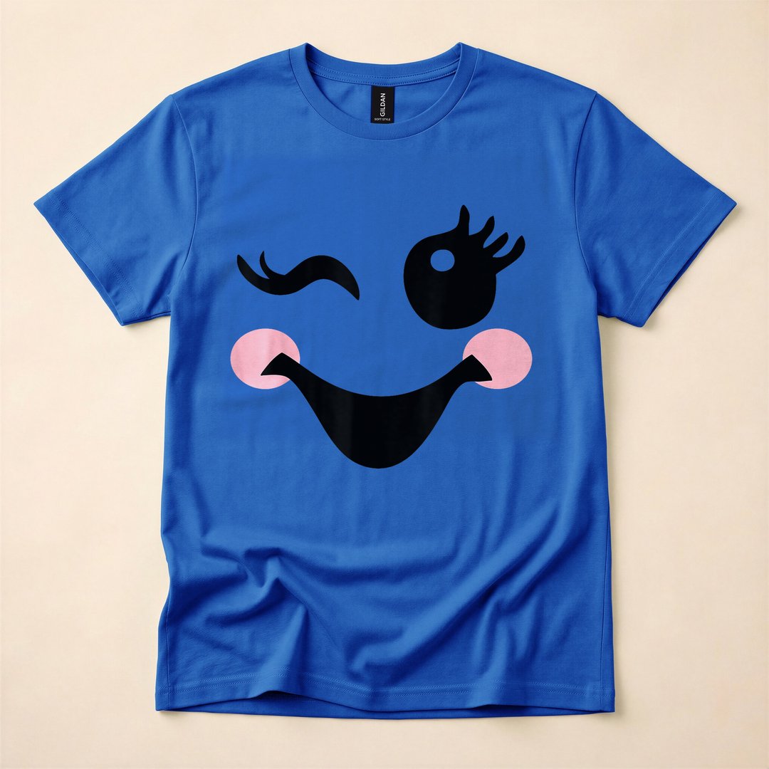 Cute Boo Face Ghost Halloween Costume T-Shirt - photo 4