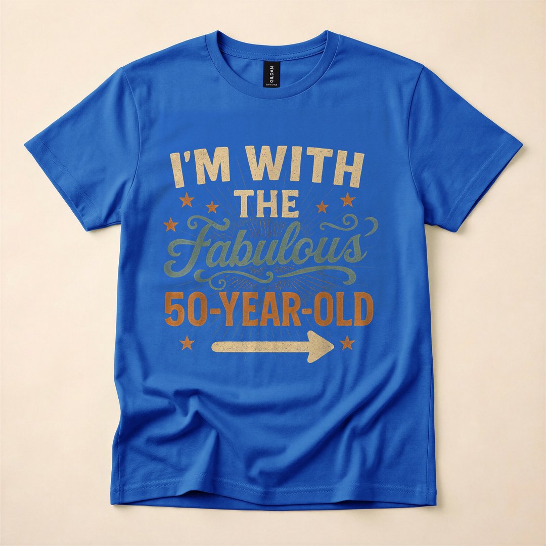 I'm With The 50 Year Old Easy Matching Halloween Costume T-Shirt - photo 3