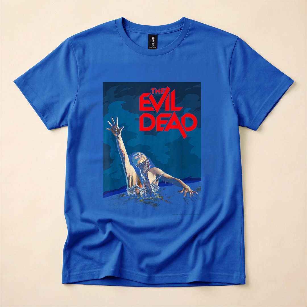Evil Dead 1981 Vintage Horror Movie Poster Halloween T-Shirt - photo 3
