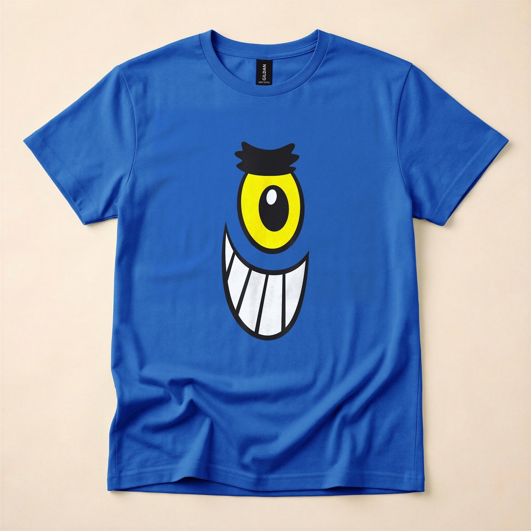 SpongeBob Plankton Big Face Halloween Costume T-Shirt - photo 4
