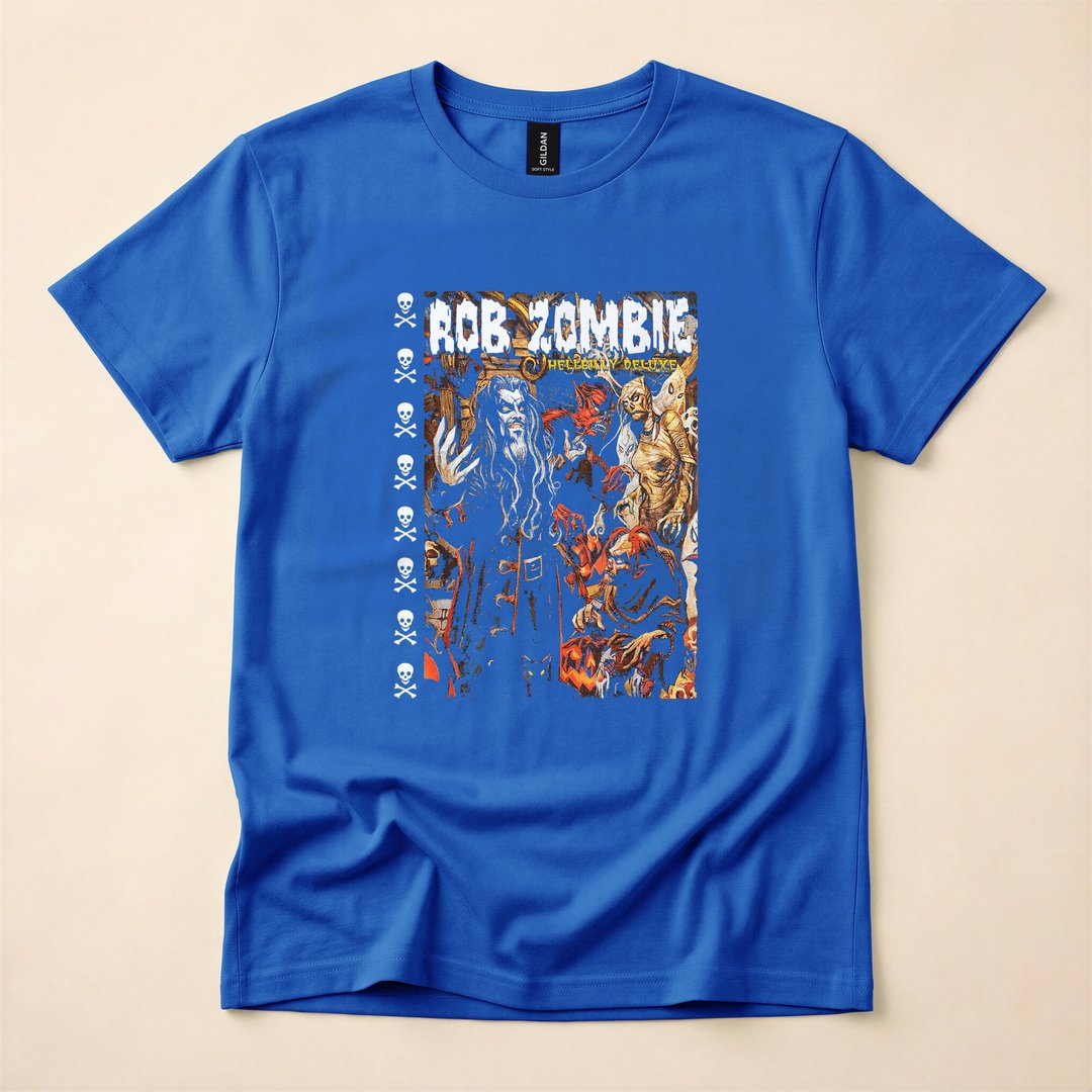 Rob Zombie Hellbilly Deluxe Horror Rock T-Shirt - photo 3