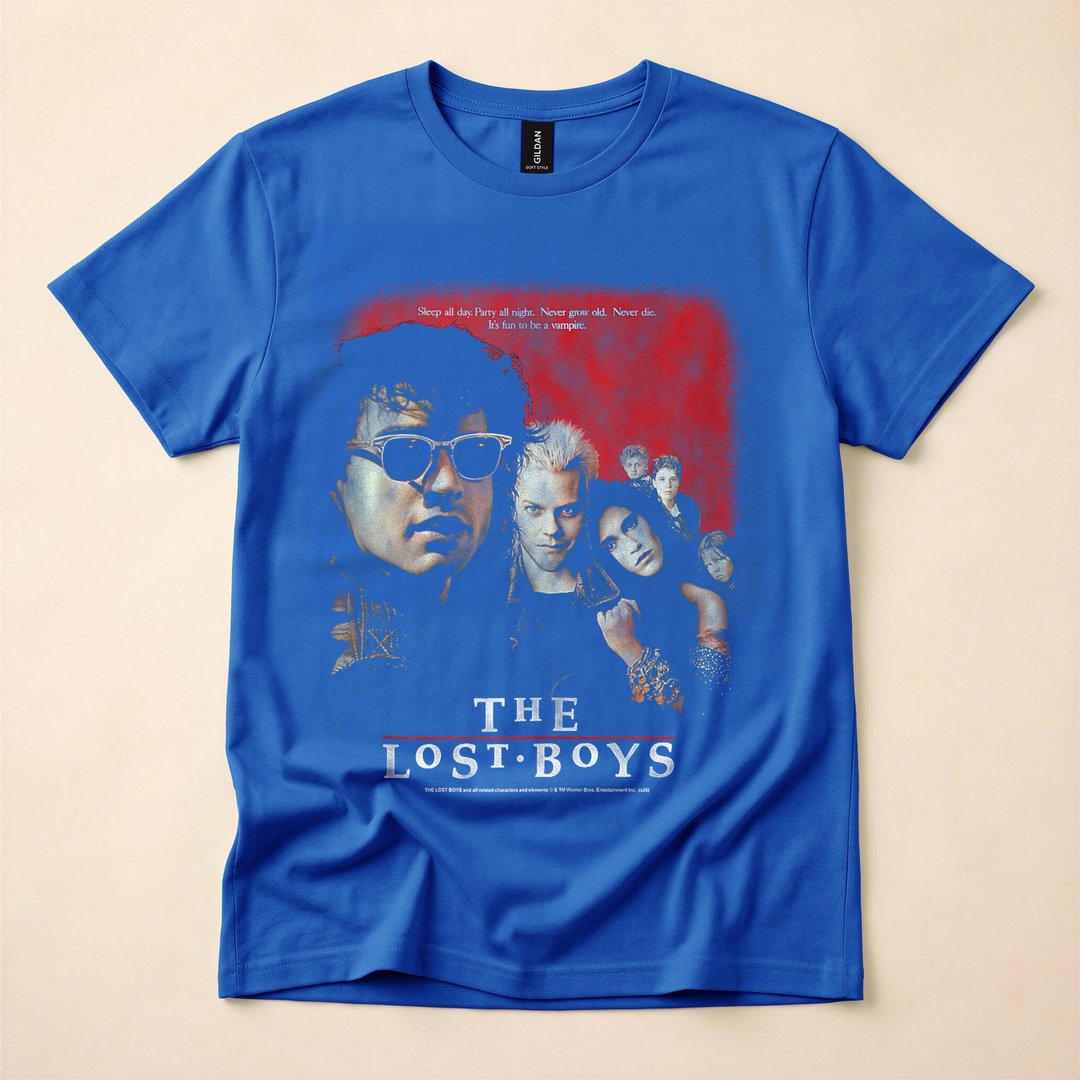 The Lost Boys Distressed Vampire Horror Movie T-Shirt - photo 3