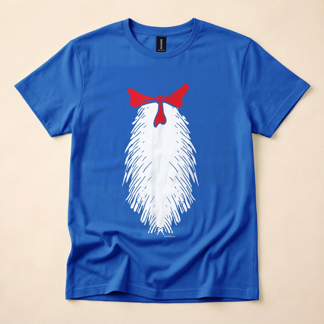 The Cat in the Hat Belly Halloween Costume T-Shirt - photo 3