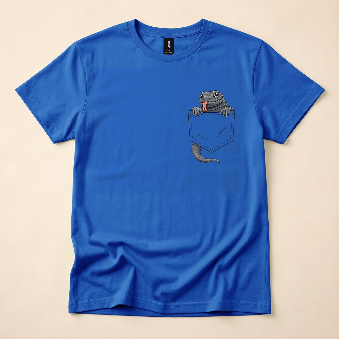 Komodo Dragon Reptile Funny Halloween Costume T-Shirt - photo 4