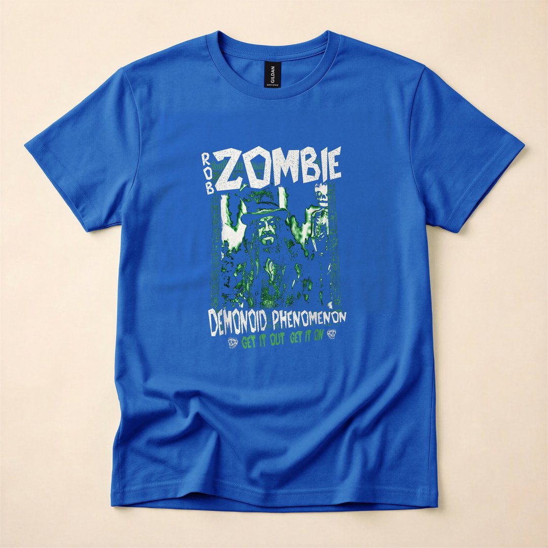 Rob Zombie Demonoid Phenomenon Horror T-Shirt - photo 3