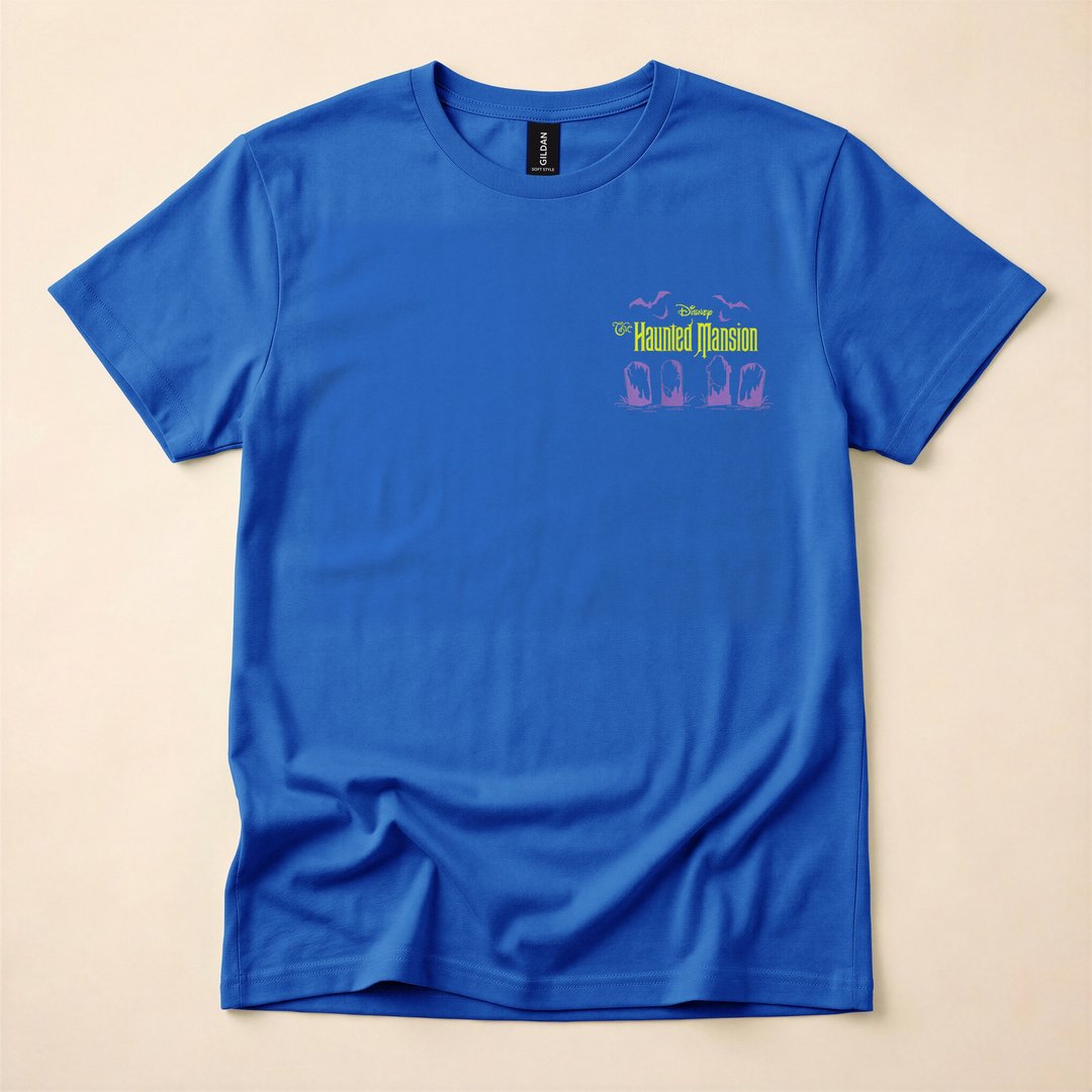 Haunted Mansion Tomb Sweet Tomb Halloween T-Shirt, Spooky Season Graphic Tee Gift - photo 3