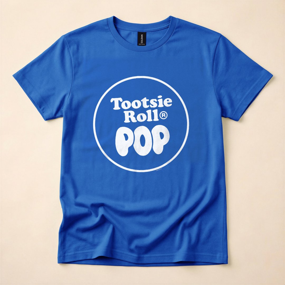 Tootsie Roll Pop Wrapper Group Halloween Costume T-Shirt - photo 4