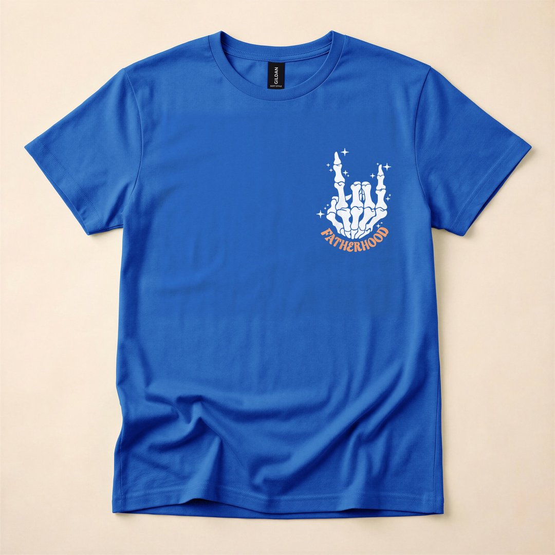 Surviving Fatherhood One Beer At A Time Skeleton T-Shirt - photo 3