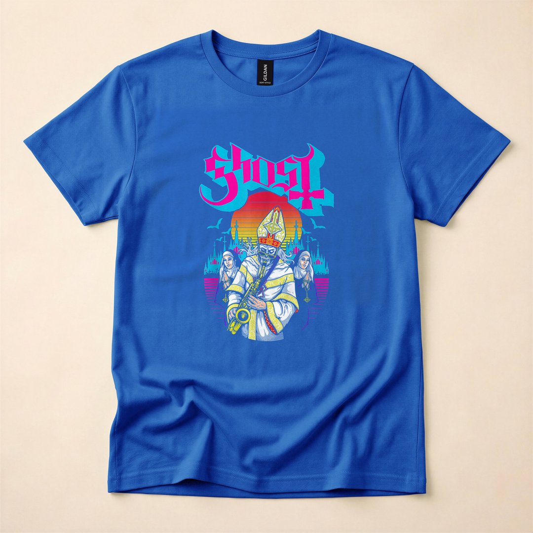 Ghost Miasma Vice Occult Horror Band T-Shirt - photo 3