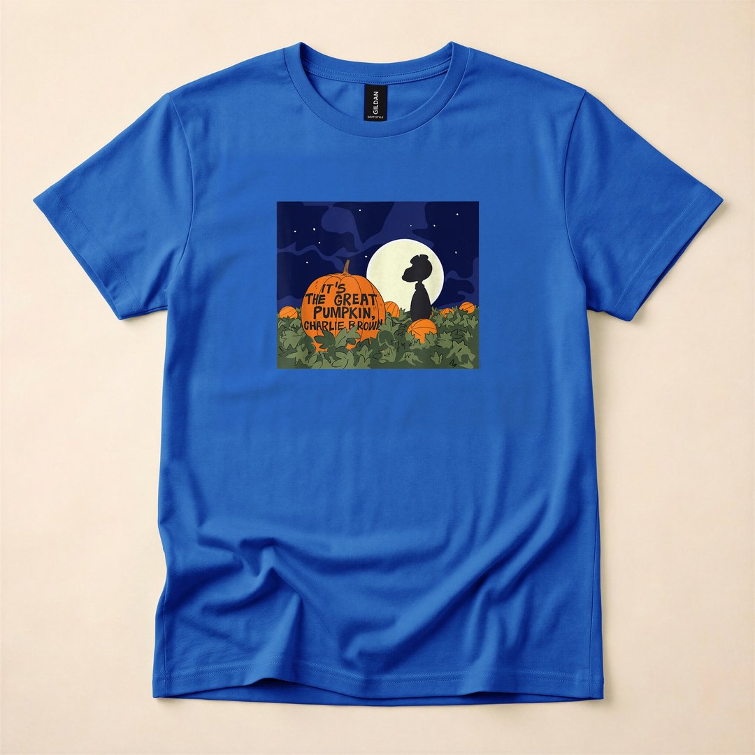 Snoopy It's the Great Pumpkin Peanuts Halloween T-Shirt - photo 4