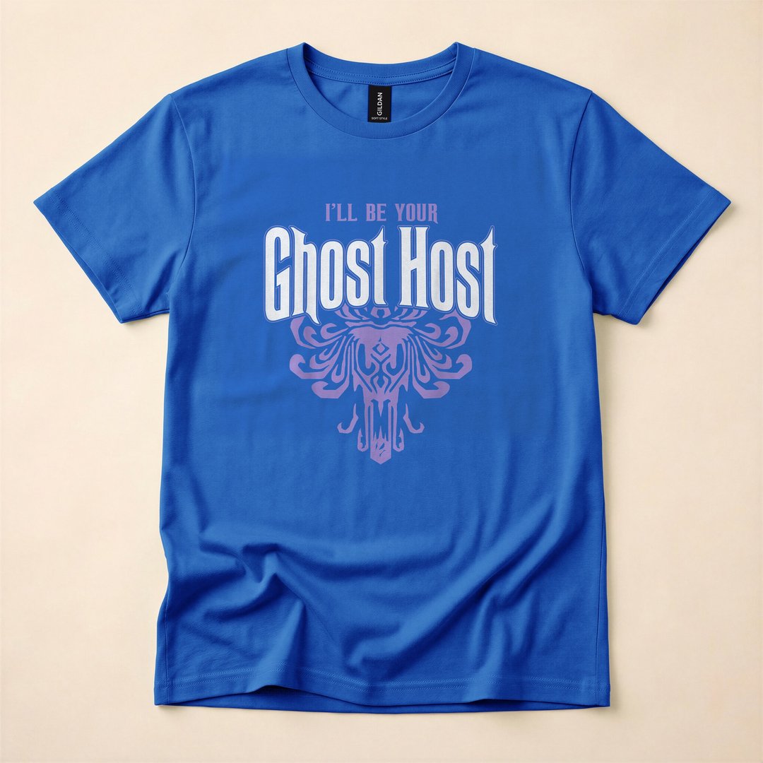 I'll Be Your Ghost Host Haunted Halloween Party T-Shirt - photo 3