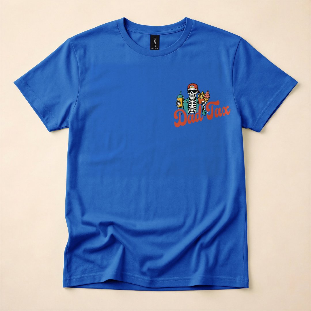 Dad Tax Making Sure It's Not Poison Skeleton T-Shirt - photo 3