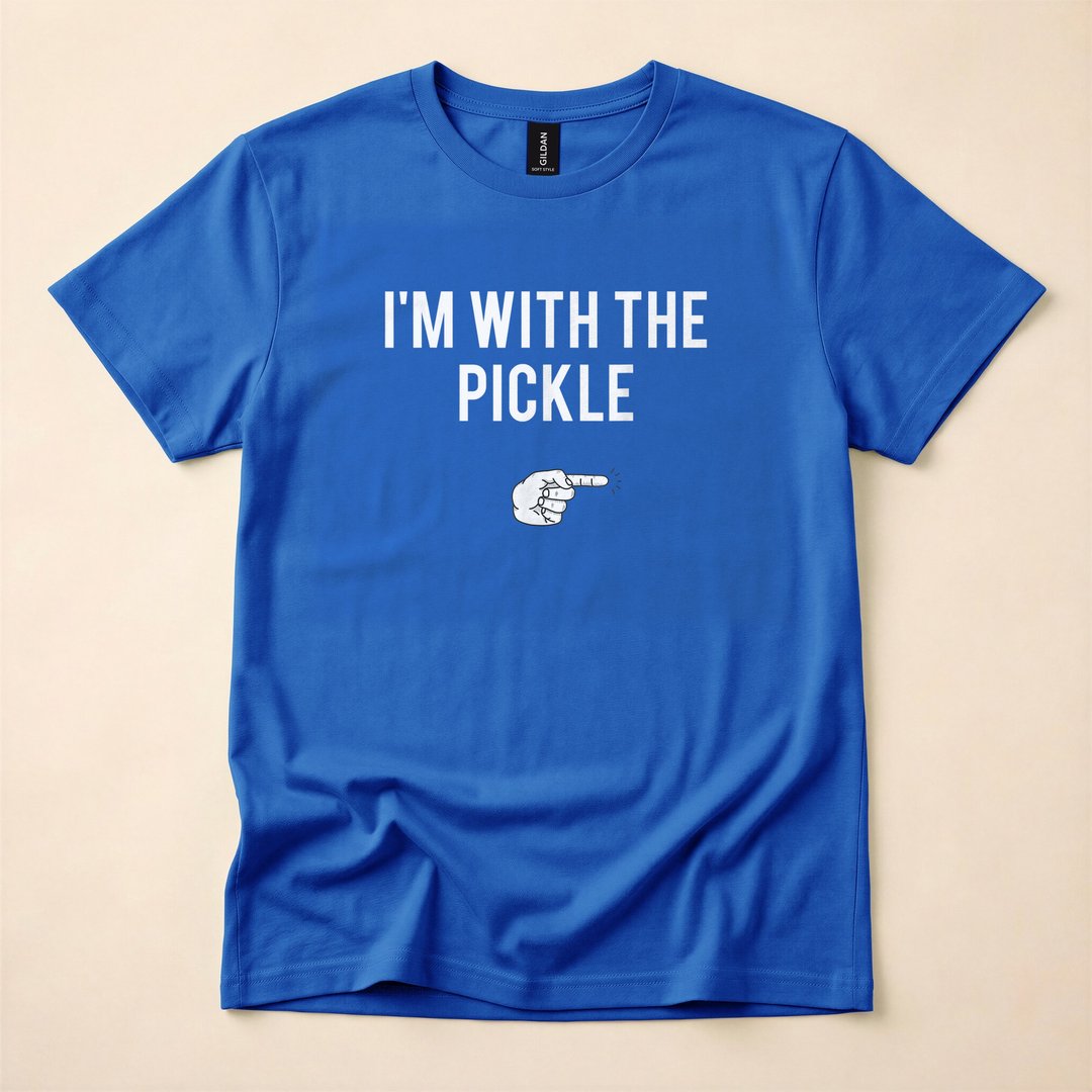 I'm With the Pickle Halloween Costume Party T-Shirt - photo 3