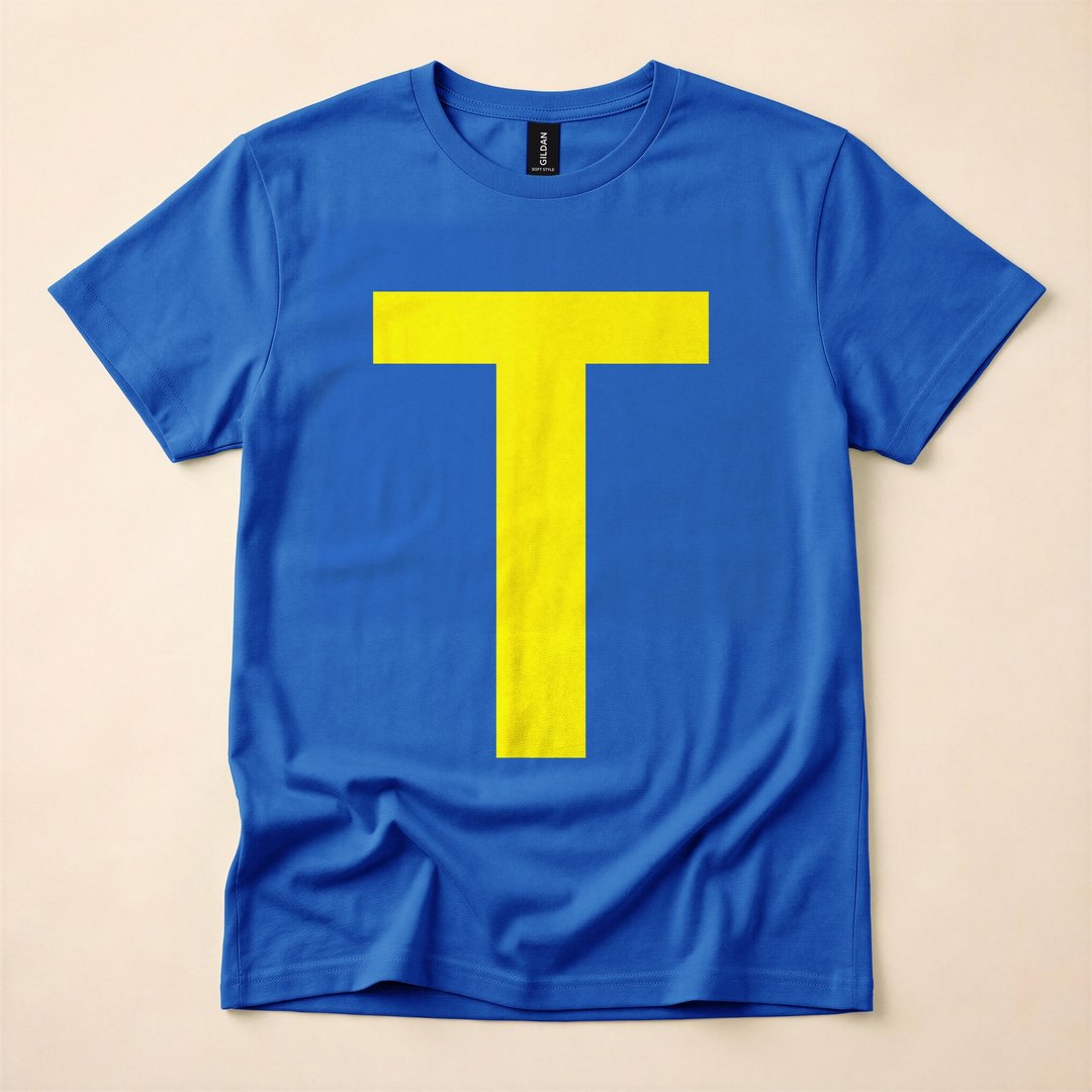 Chipmunk Group Letter T Halloween Costume Matching T-Shirt - photo 4