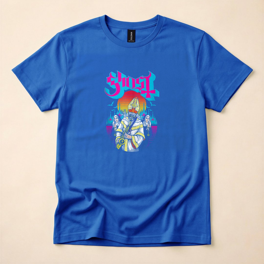 Ghost Miasma Vice Occult Horror Band T-Shirt - photo 3