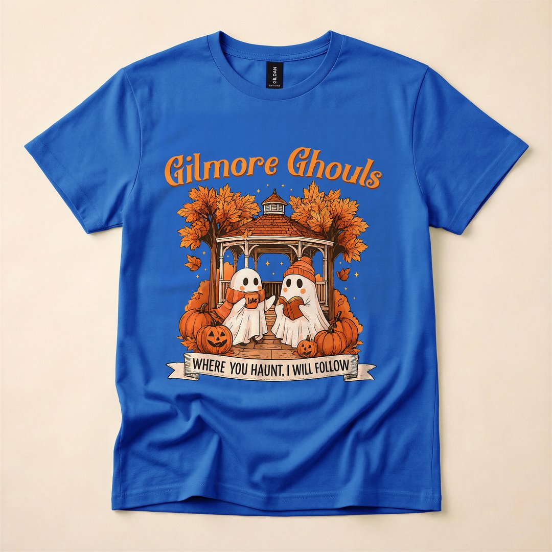 Gilmore Ghouls Where You Haunt I Will Follow Halloween T-Shirt - photo 3
