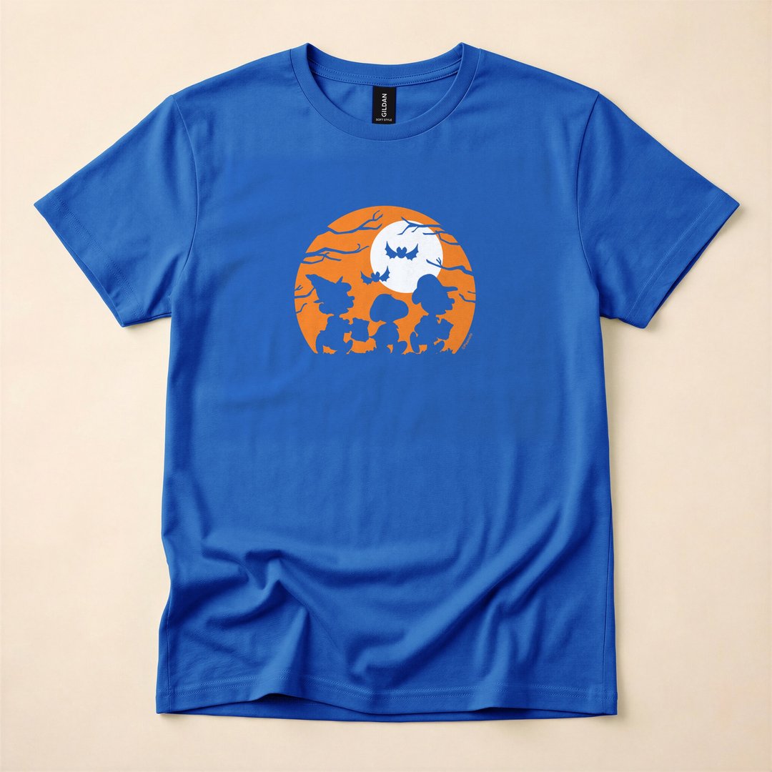 Peanuts Halloween Trick or Treat Silhouettes T-Shirt - photo 3