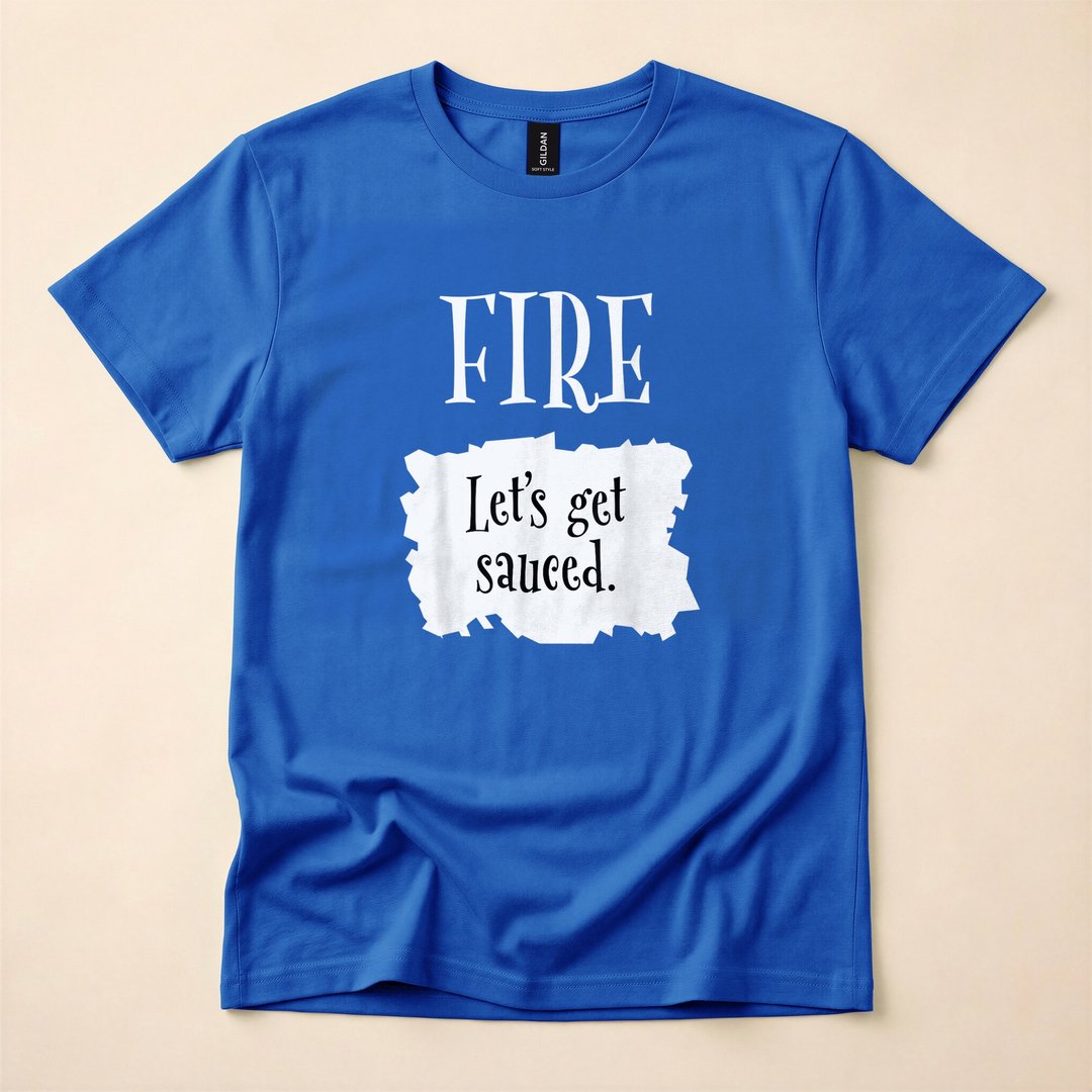 Fire Hot Sauce Packet Funny Halloween Costume T-Shirt - photo 4