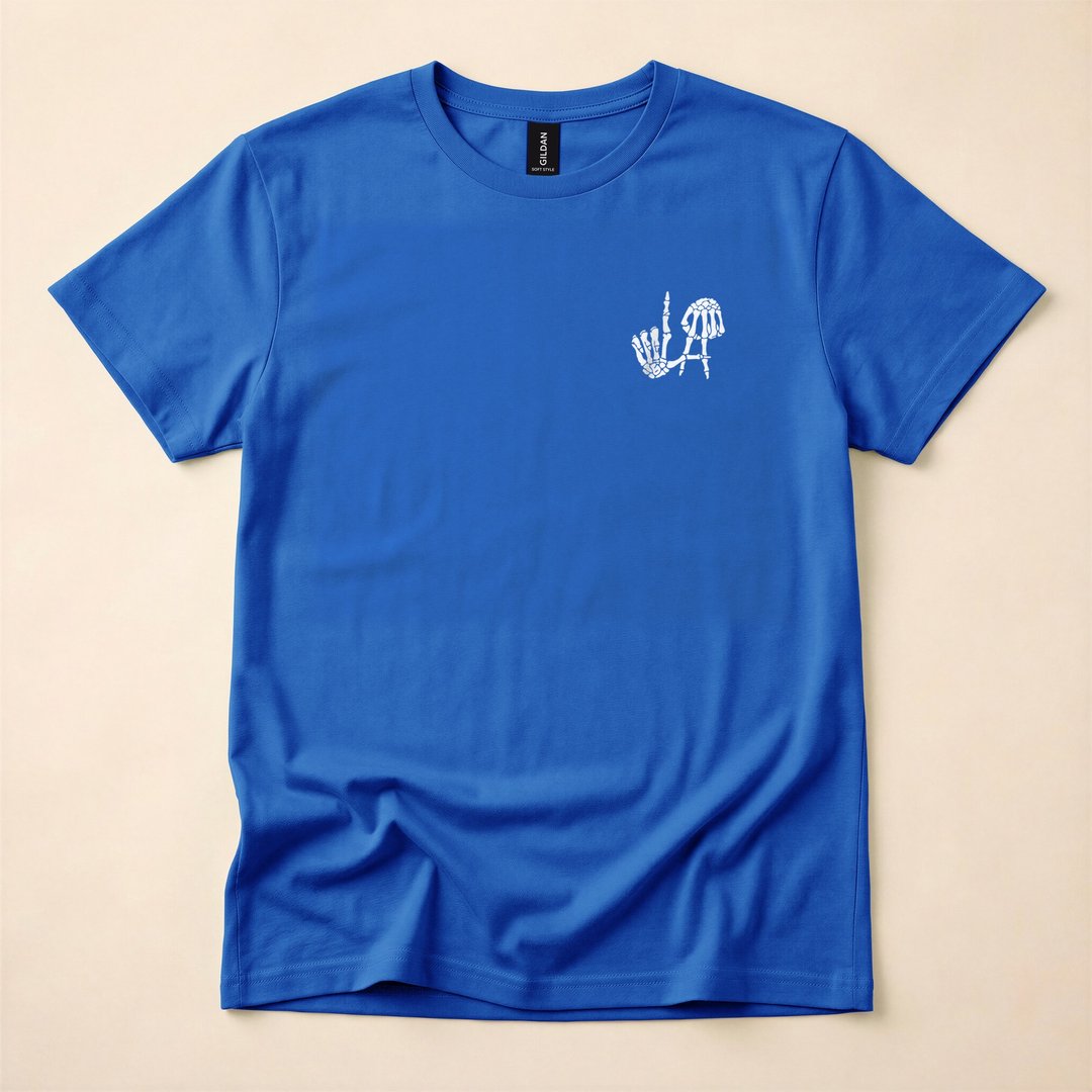 Los Angeles Skeleton LA Sign Graphic T-Shirt - photo 3