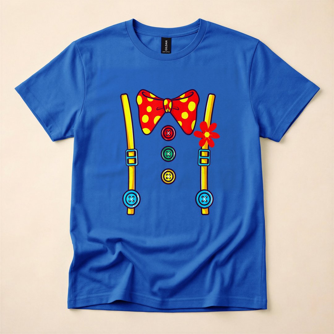 Vintage Clown Costume Halloween Family Matching T-Shirt - photo 3