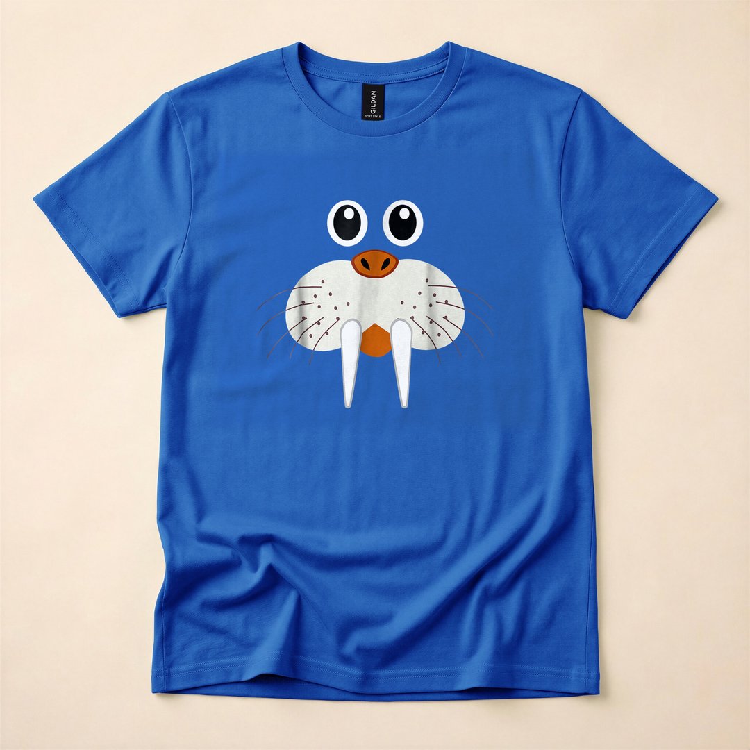 Cute Walrus Animal Funny Halloween Costume T-Shirt - photo 4