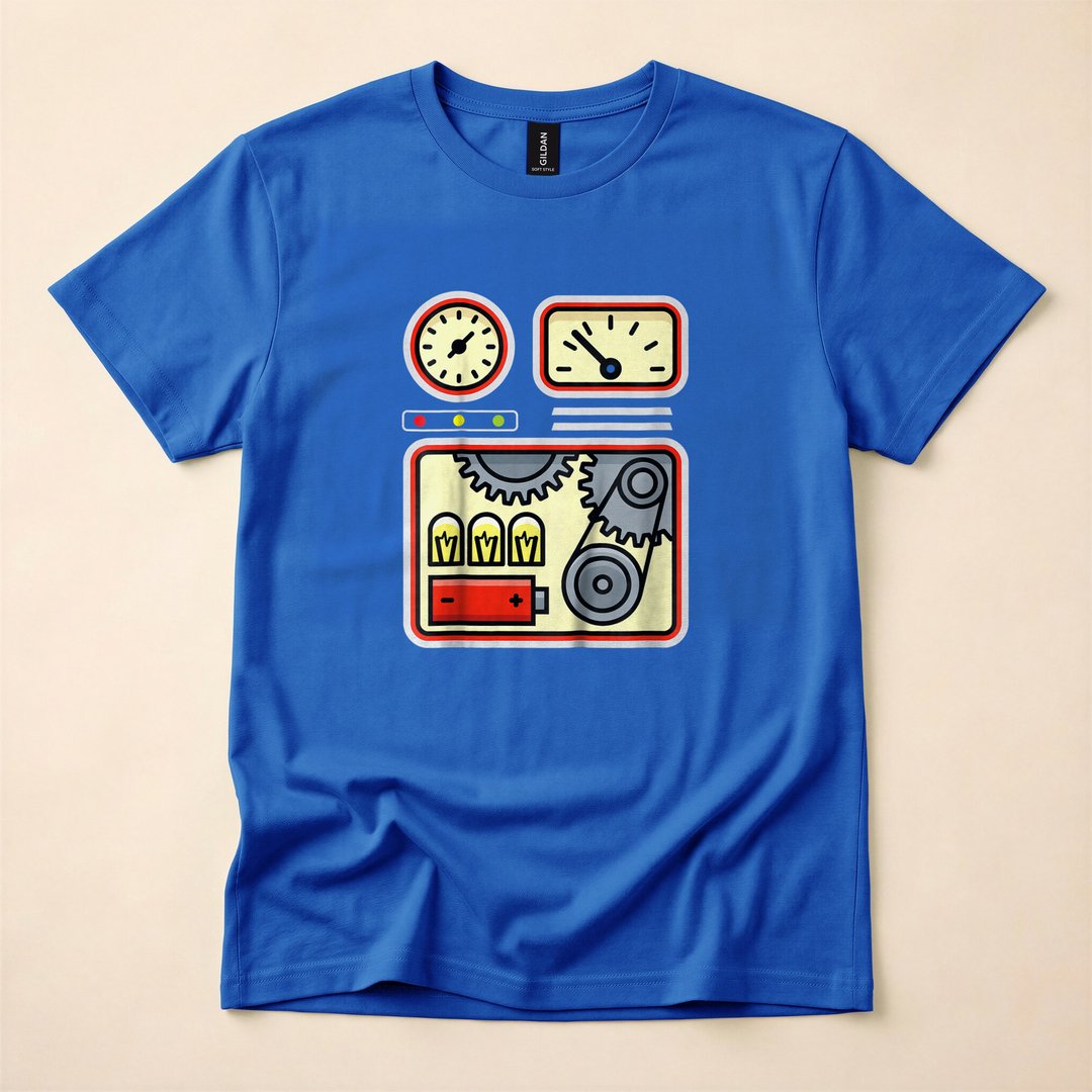 Kids Robot Easy Halloween Costume T-Shirt - photo 4