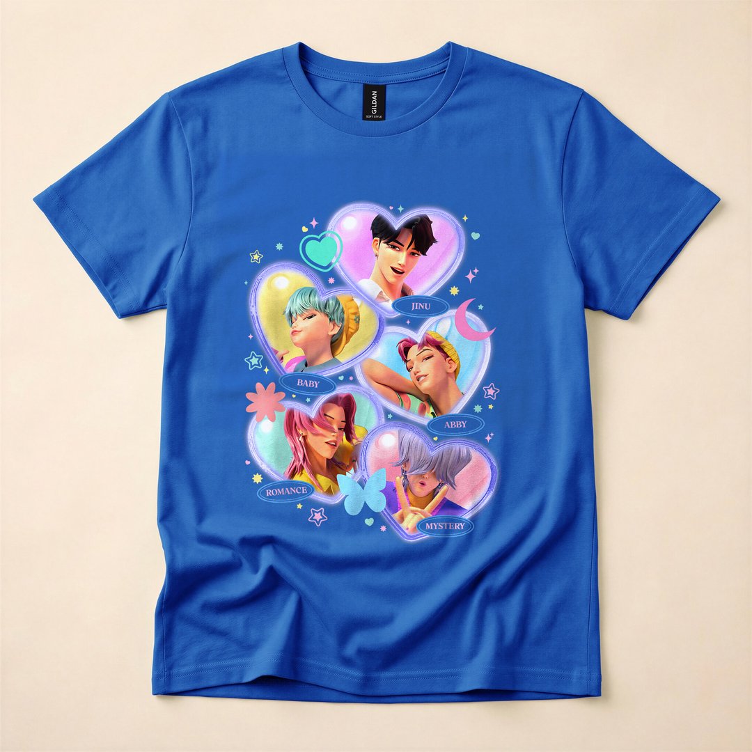 Saja Boys Soda Pop Y2K Halloween Poster T-Shirt - photo 4