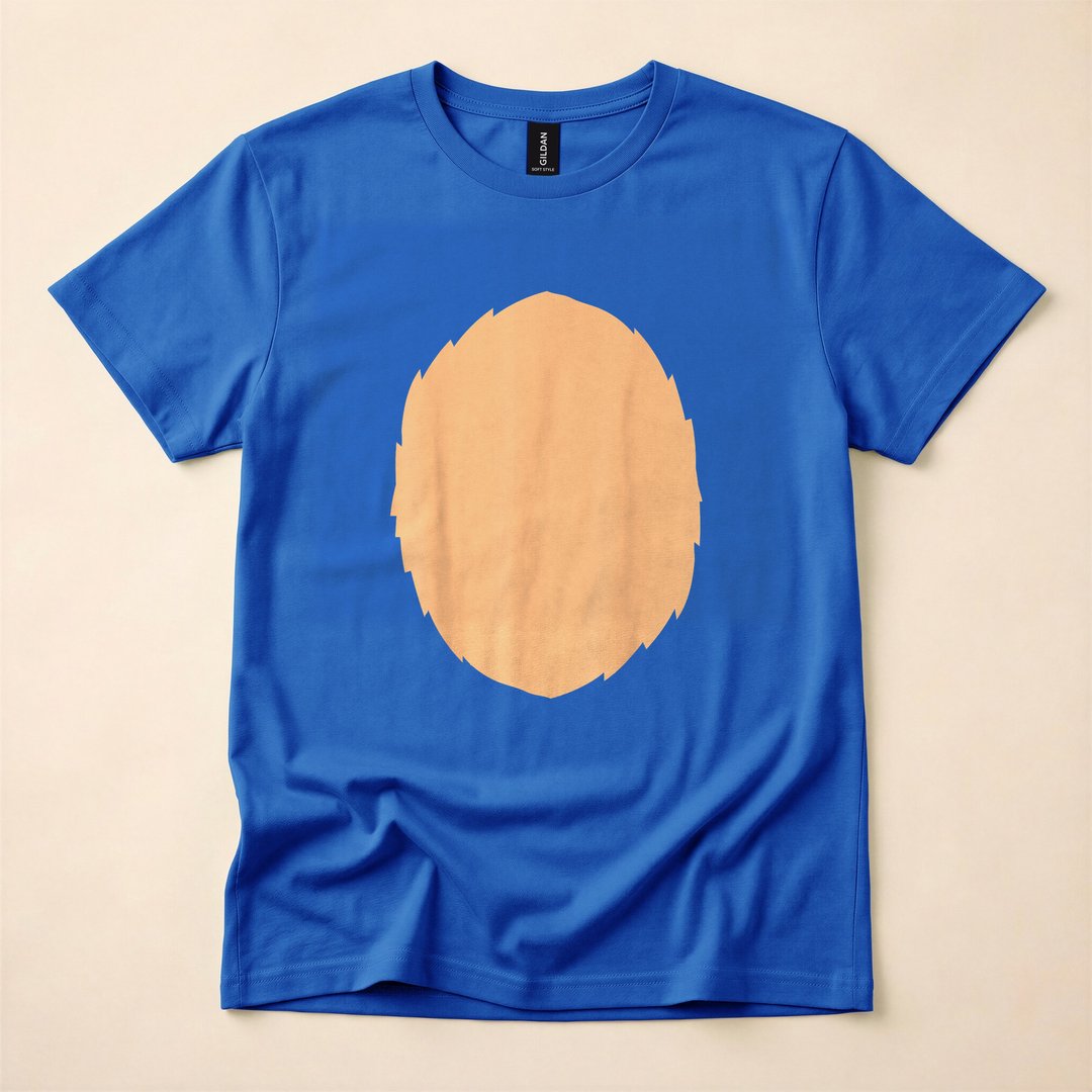 Bear Face Halloween Animal Costume T-Shirt - photo 4