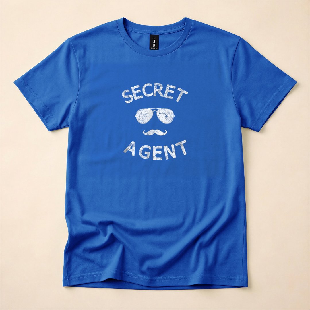 Secret Agent Spy Funny Halloween Costume T-Shirt - photo 3
