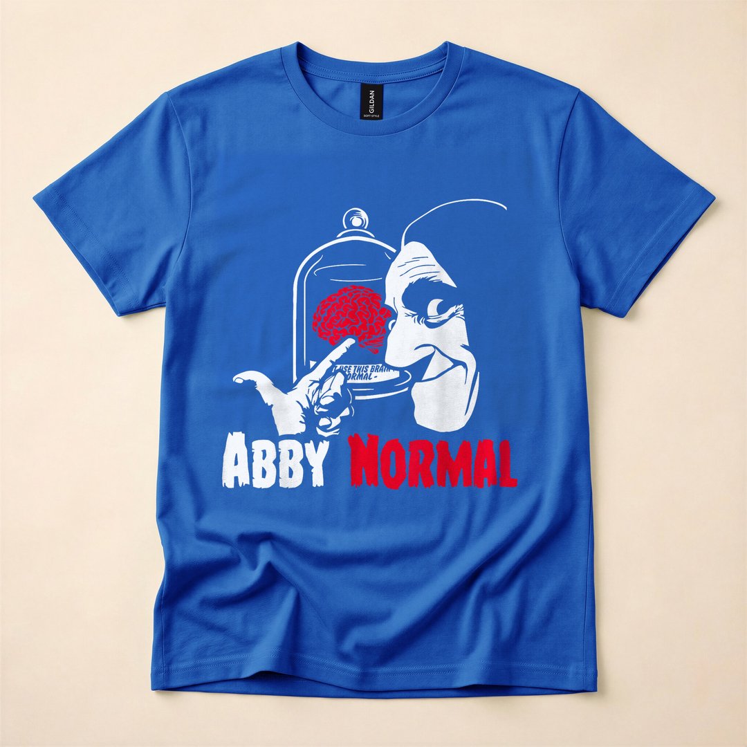 Abby Normal Brain Funny Frankenstein Halloween T-Shirt - photo 3