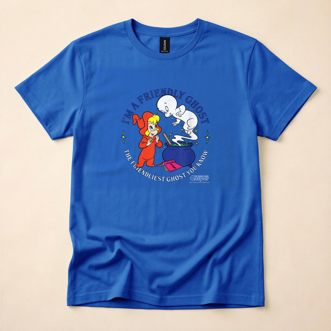 Casper the Friendly Ghost Halloween T-Shirt - photo 3