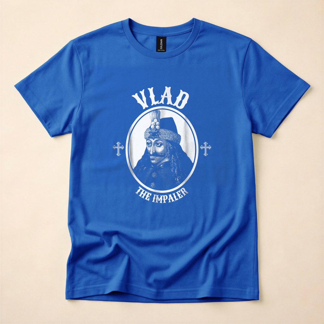 Vlad Dracula the Impaler Undead Vampire T-Shirt - photo 3