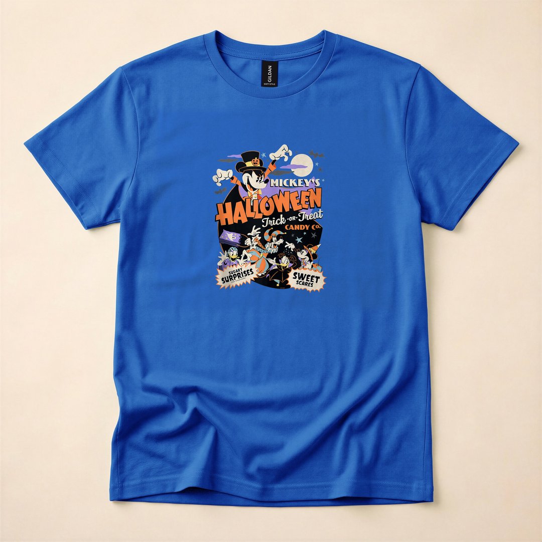 Mickey's Halloween Trick or Treat Candy Co T-Shirt - photo 3