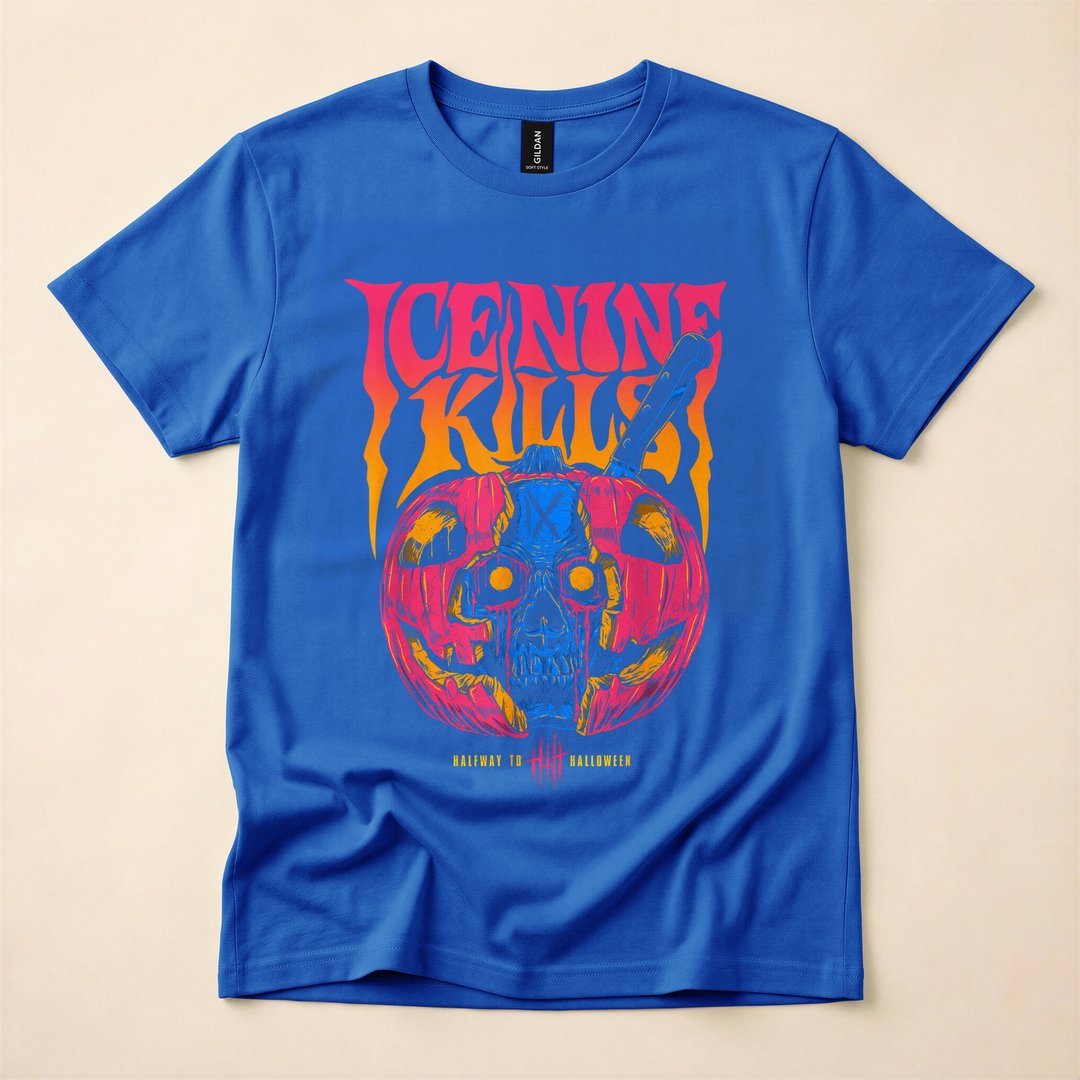 Ice Nine Kills Pumpkin Head Horror T-Shirt - photo 3