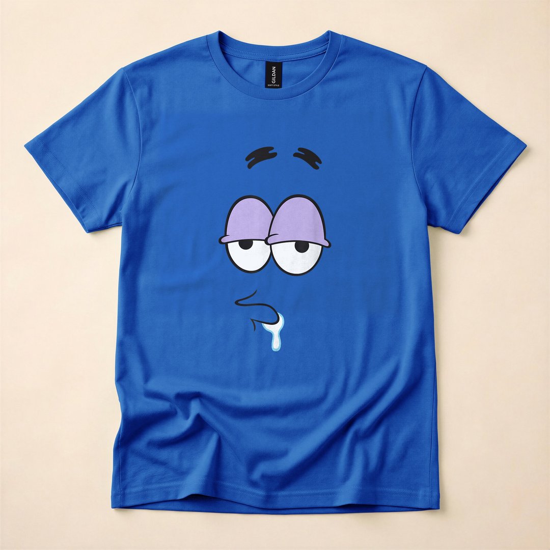 SpongeBob Patrick Star Drooling Halloween Costume T-Shirt - photo 4