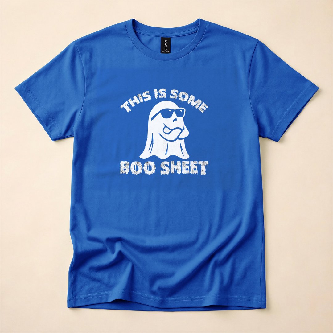 This Is Some Boo Sheet Funny Halloween Ghost T-Shirt - photo 3