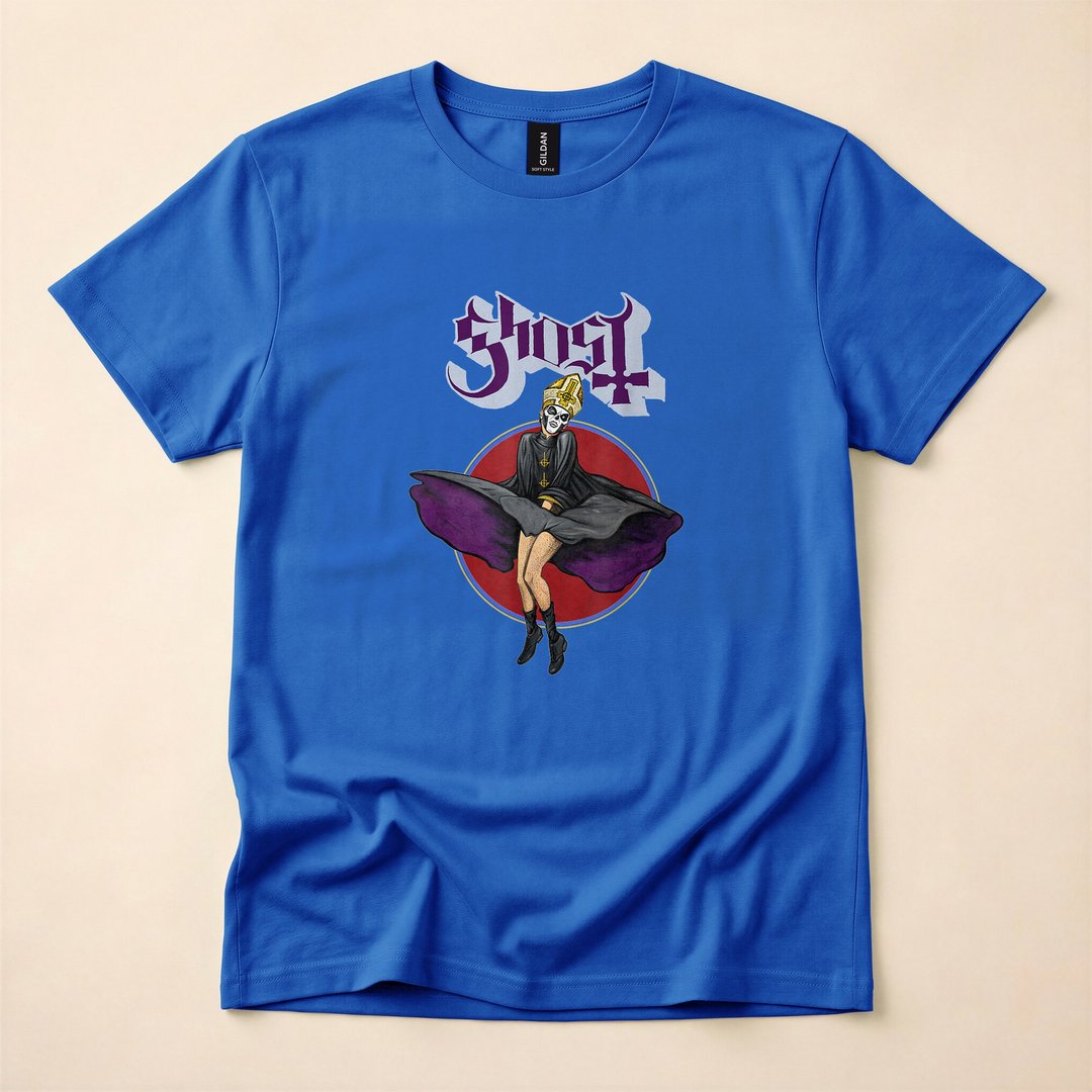Ghost Band Papa Marilyn Occult Rock T-Shirt - photo 3