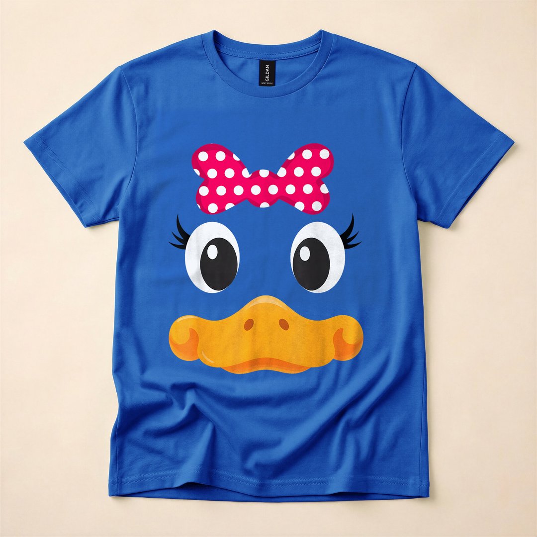 Coquette Duck Face Halloween Animal Costume T-Shirt - photo 4