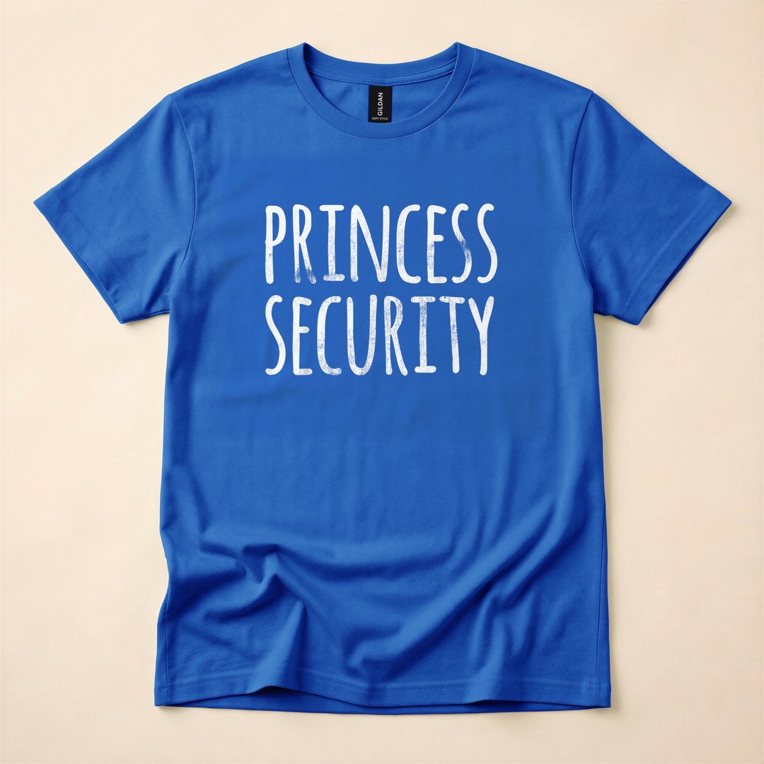 Princess Security Matching Family Halloween Costume T-Shirt - photo 3