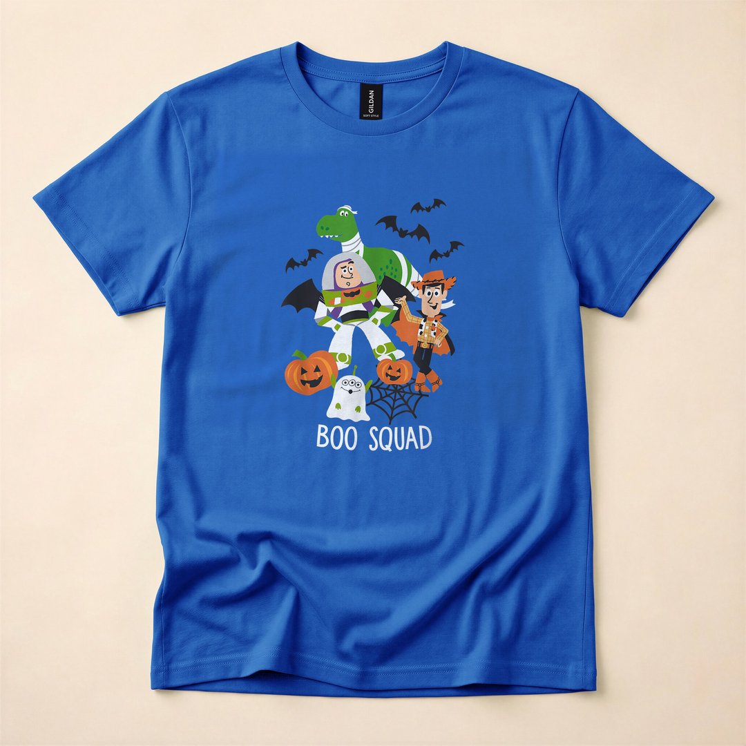 Toy Story Halloween Boo Squad Cartoon T-Shirt - photo 4