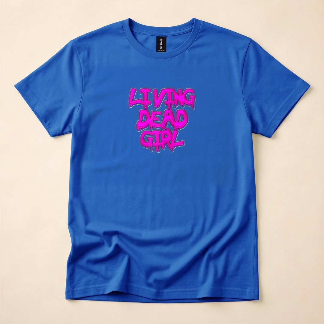 Living Dead Girl Zombie Halloween T-Shirt - photo 3