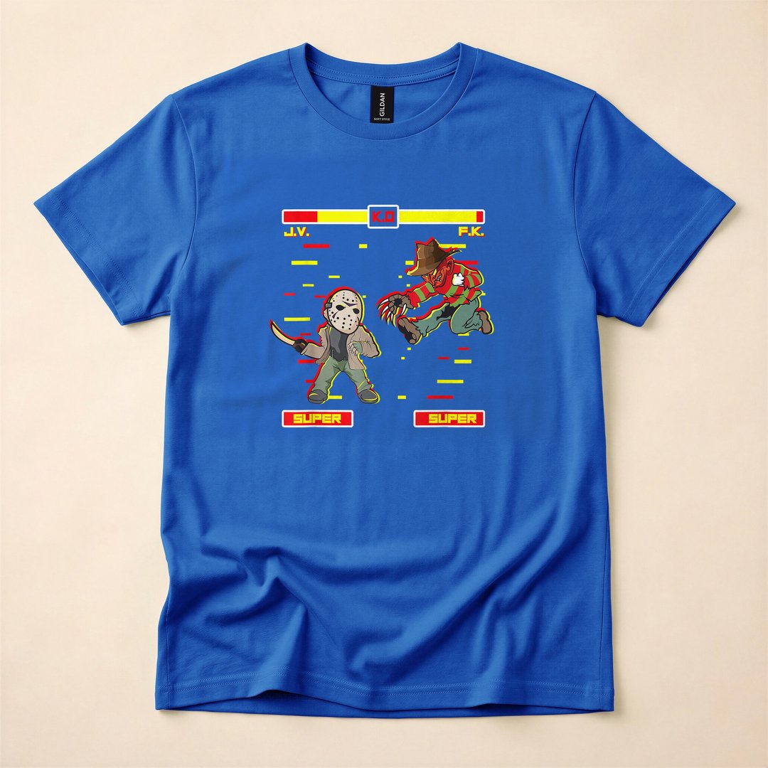 Horror Movie Video Game Lazy Halloween Costume T-Shirt - photo 3