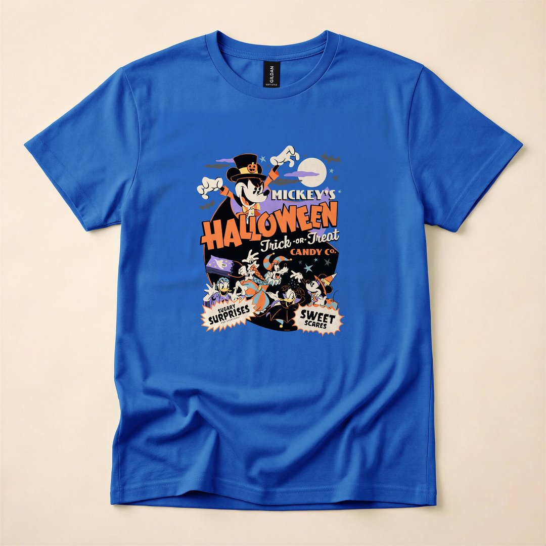 Disney Mickey's Halloween Trick or Treat Candy Co T-Shirt - photo 3
