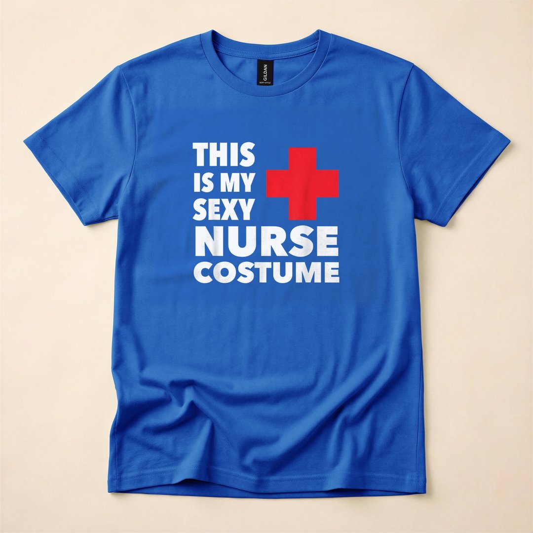 This Is My Sexy Nurse Halloween Costume T-Shirt - photo 3