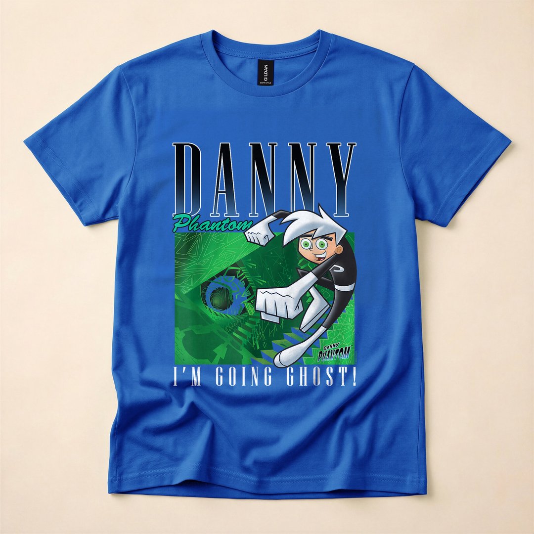 Danny Phantom Going Ghost 90s Cartoon T-Shirt - photo 3