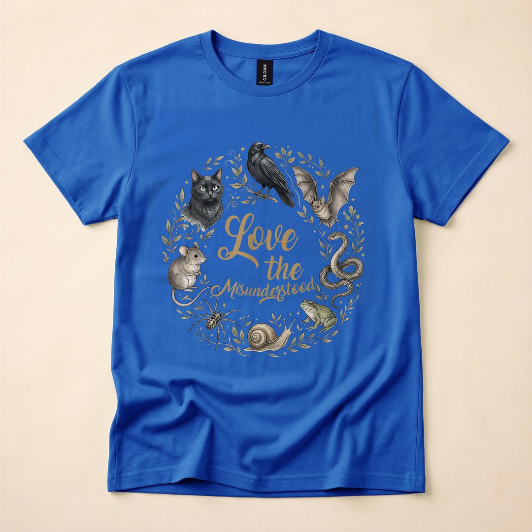 Love the Misunderstood Bats Ravens and Spiders T-Shirt - photo 3