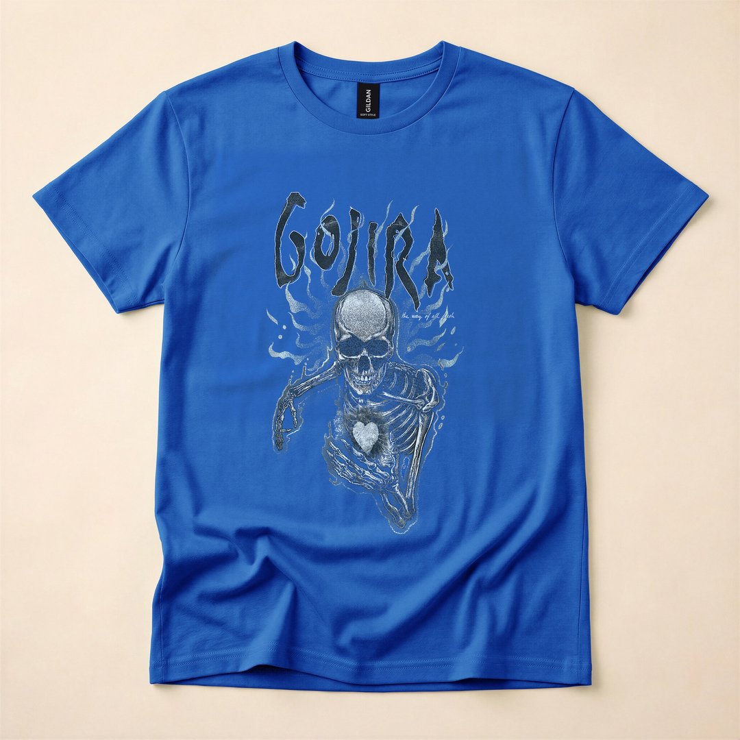 Anatomical Skeleton Heart X-Ray Halloween T-Shirt - photo 3