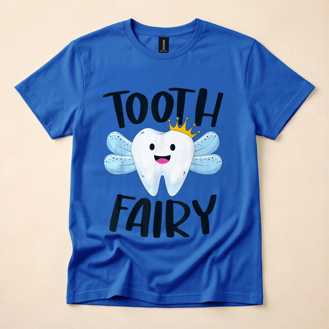 Tooth Fairy Funny Halloween Costume T-Shirt - photo 4