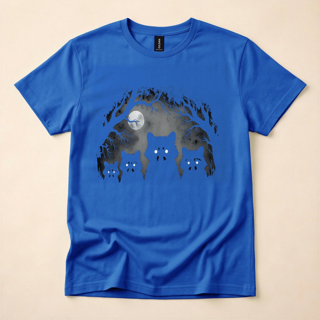 Creepy Gothic Raccoon Horror Grunge Aesthetic T-Shirt - photo 3